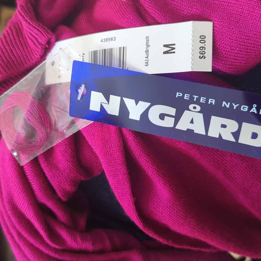 Peter Nygard Fringe Cowl Neck Top - Picture 16 of 16